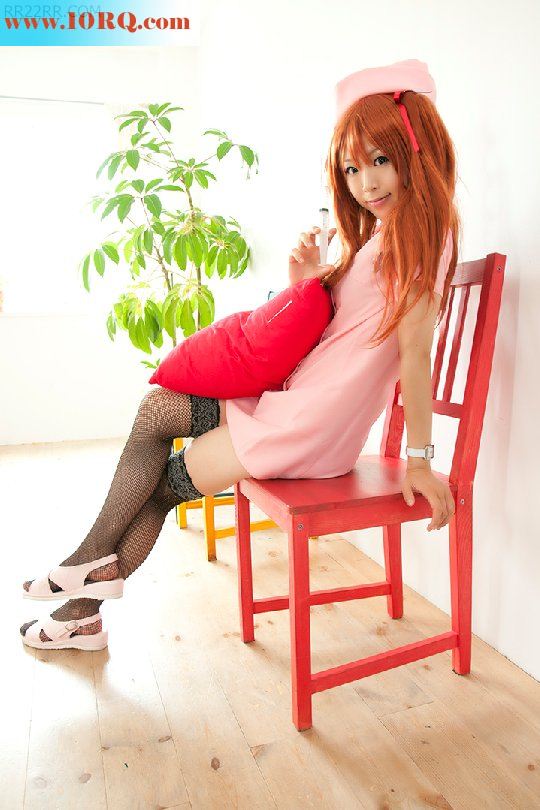 明操香 亮丽洋装 网袜护士[9P]